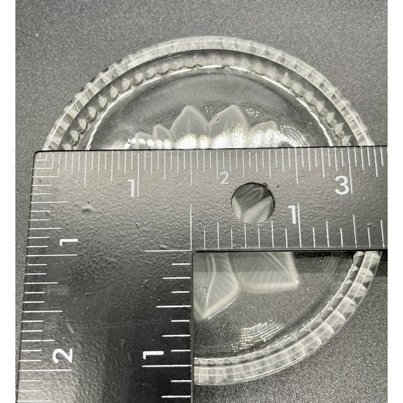 Genuine Lead Crystal Coasters Made in Western Germany Set of 4 - Picture 6 of 6